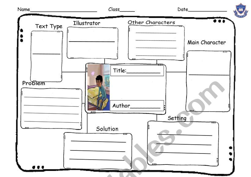 Story Elements worksheet