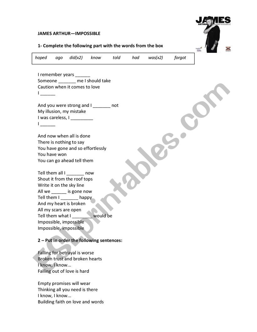 james arthur impossible mp3 free james arthur impossible mp3 free
