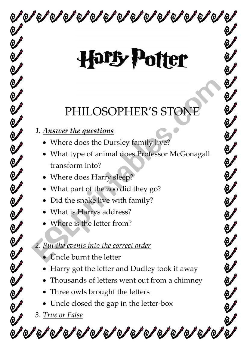 essay on harry potter and the philosopher's stone