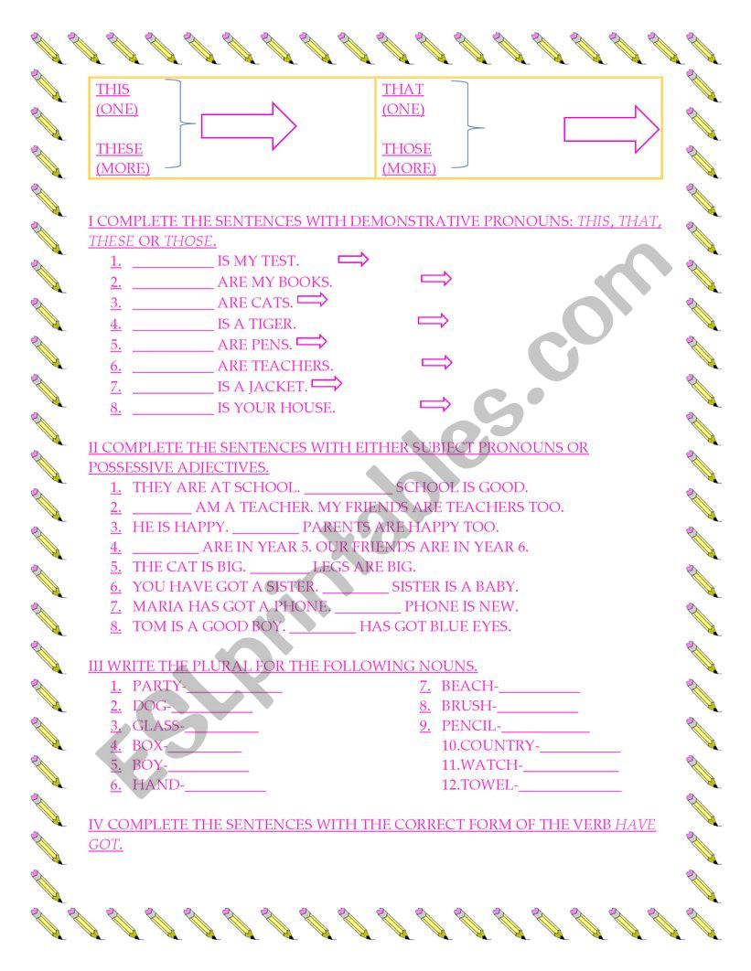 Basic mix 2 worksheet