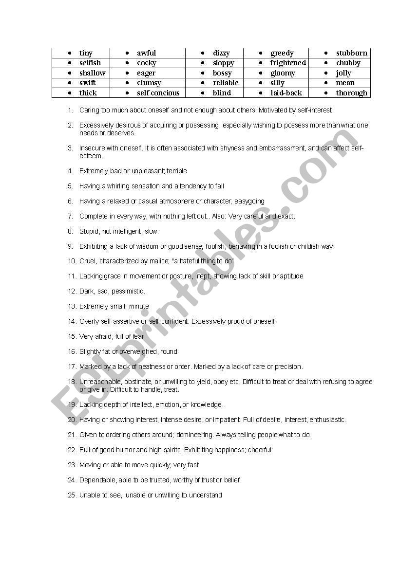 are you? worksheet