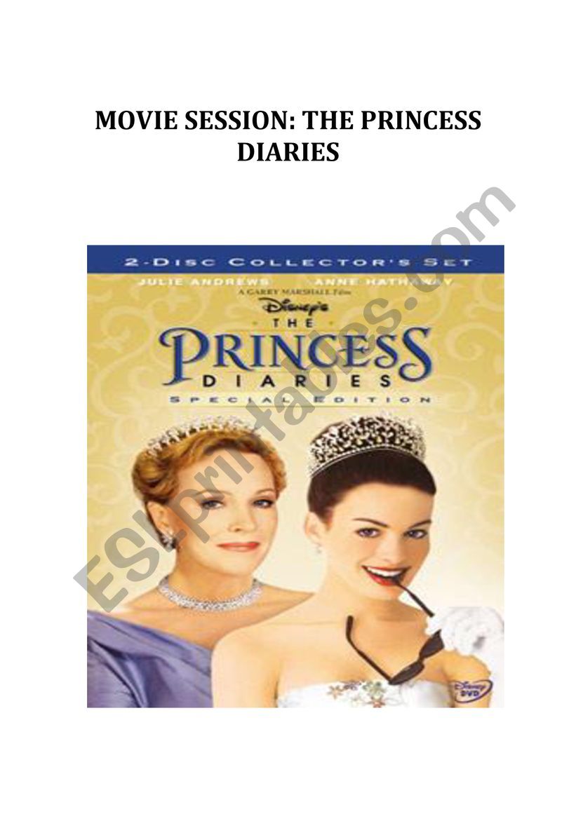 Movie Session: The Princess Diaries