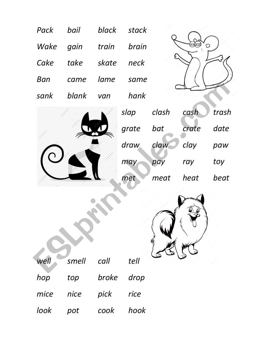 Find the odd sound Part 2 worksheet