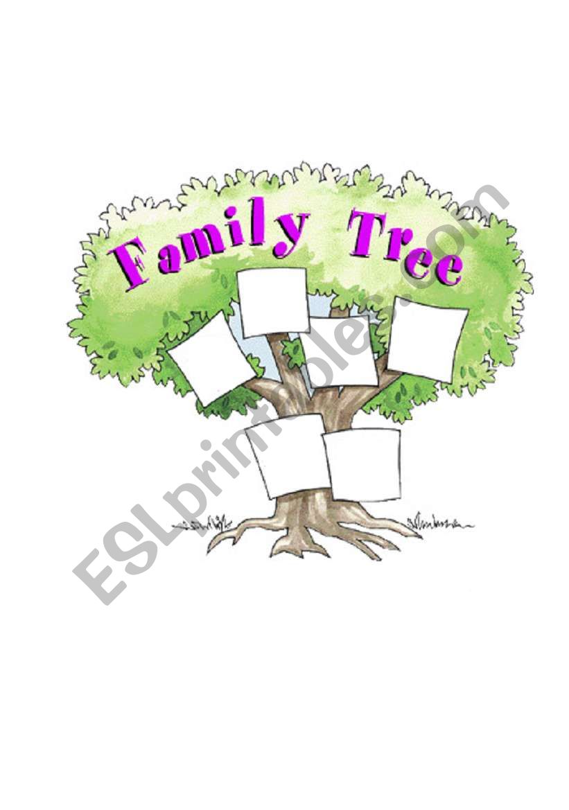 family tree worksheet