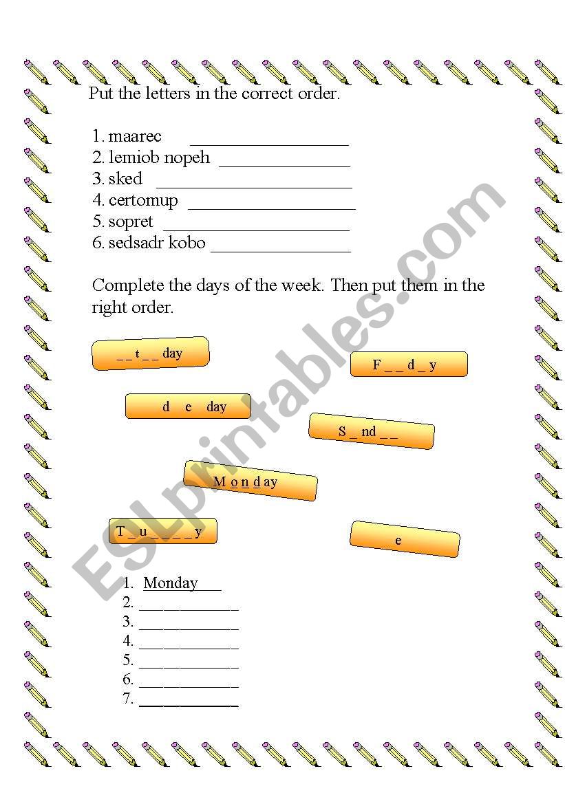 Check worksheet