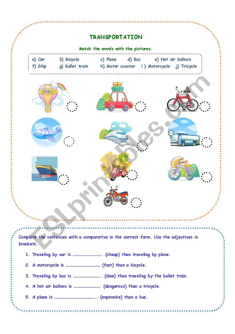 Transportation Comparatives(24.08.08)