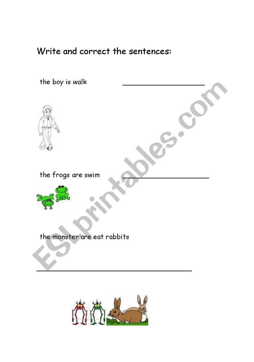 present continuous practice worksheet