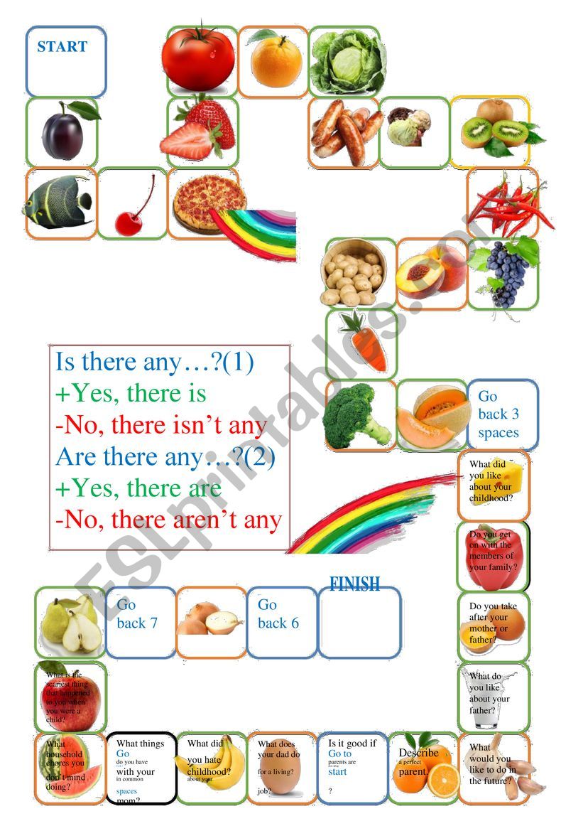 Is thereare there boardgame worksheet