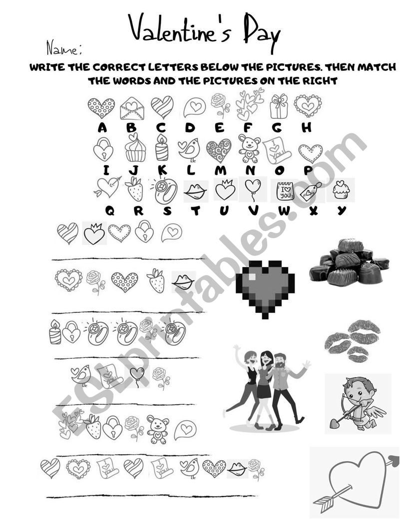 VALENTINE�S DAY CRYPTOGRAM worksheet