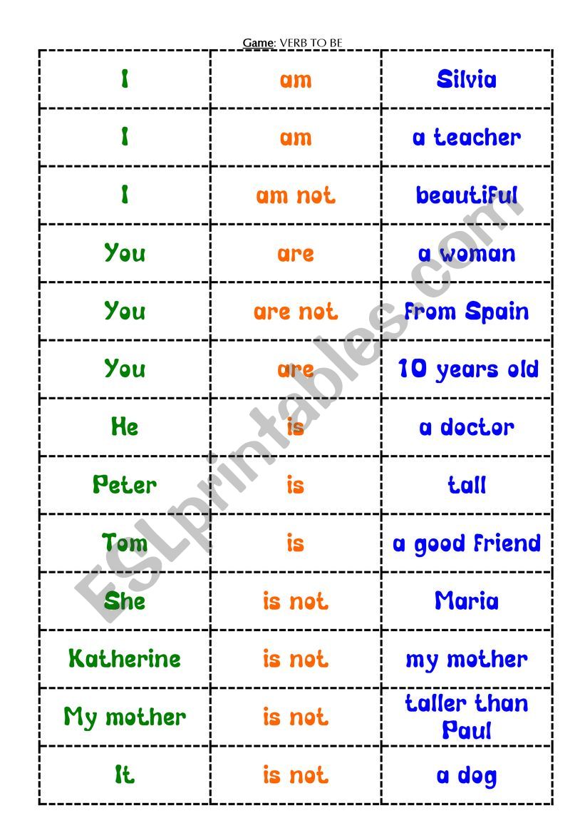 Present simple test worksheet