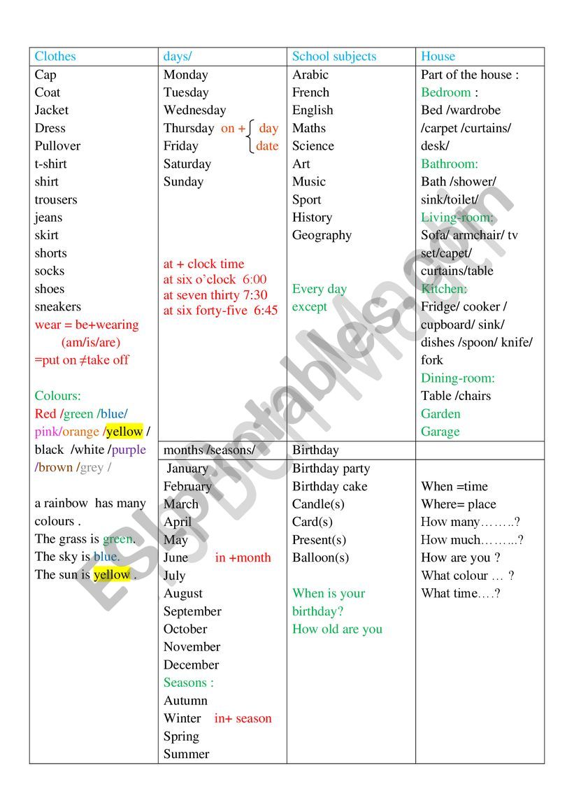vocabulary-review-esl-worksheet-by-wsakouhi