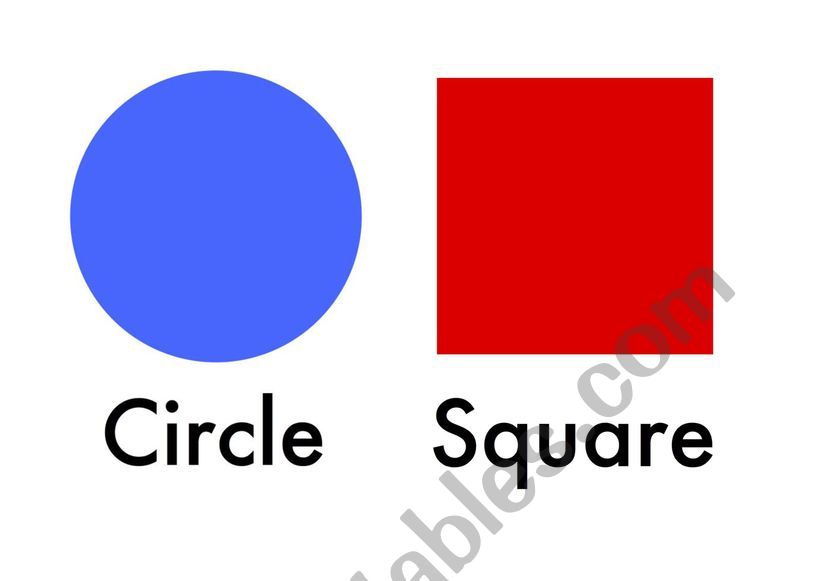 shapes worksheet