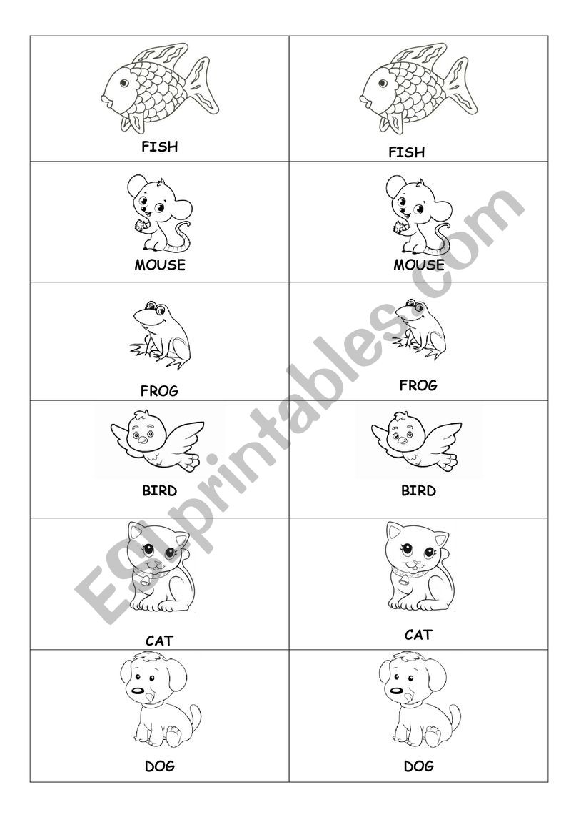 Memory worksheet