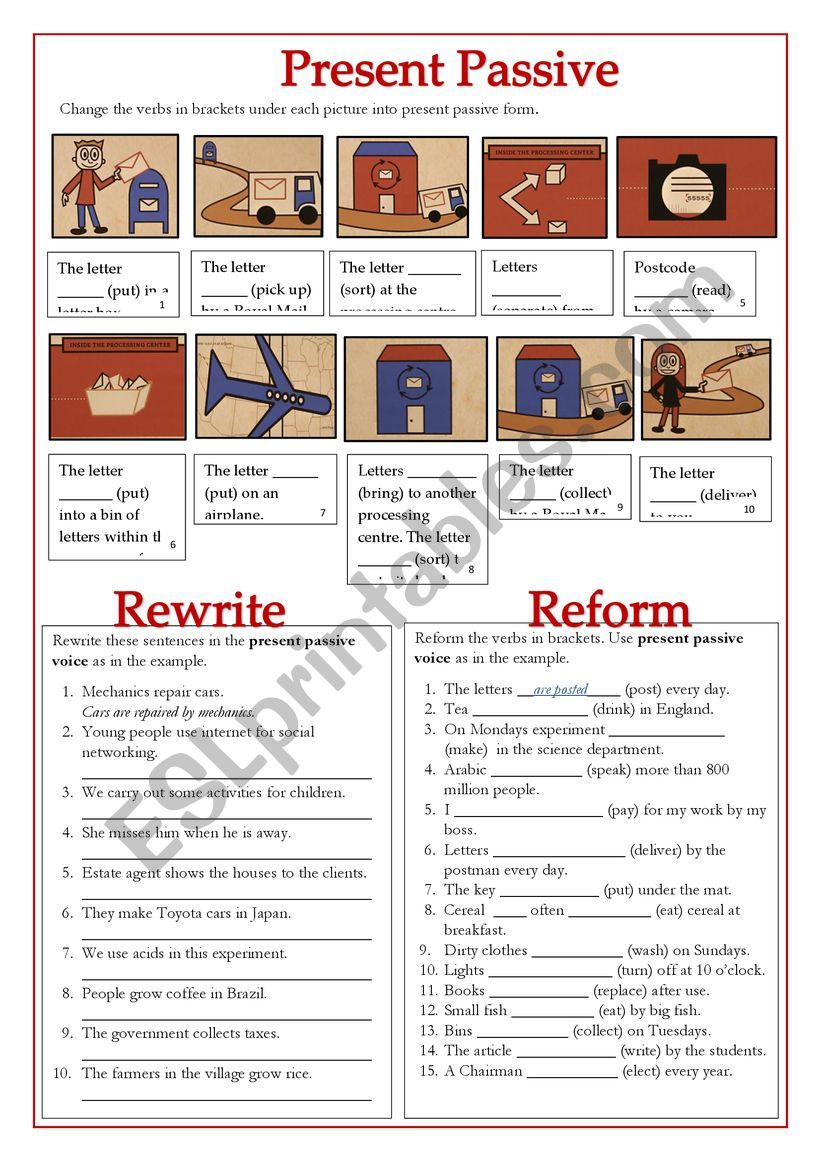 Present passive form of the verbs. Passive Voice Worksheets. Пассивный залог Worksheets. Passive Voice в английском Worksheets. Present Passive Voice Worksheets.