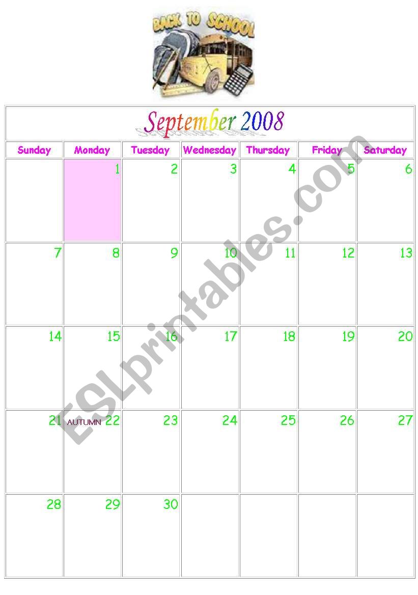 calendar sepember 2008-january 2009 (part 1)