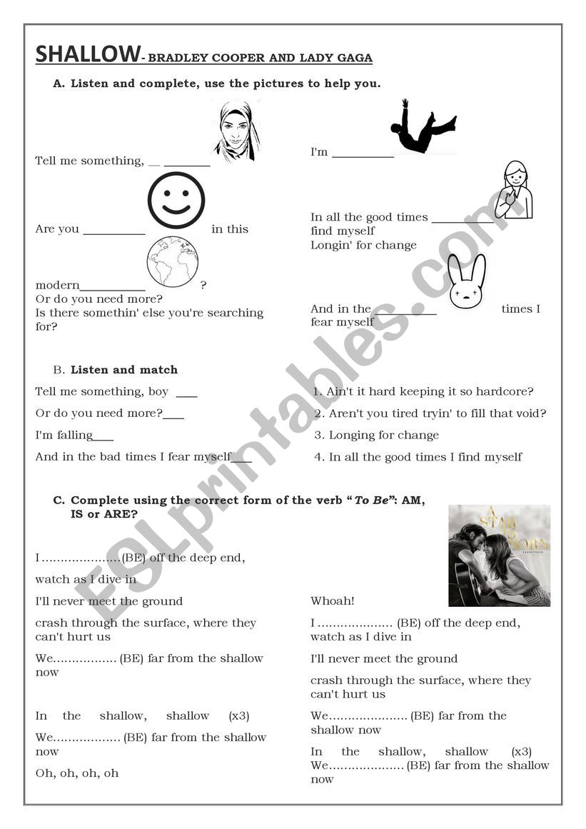 Shallow worksheet