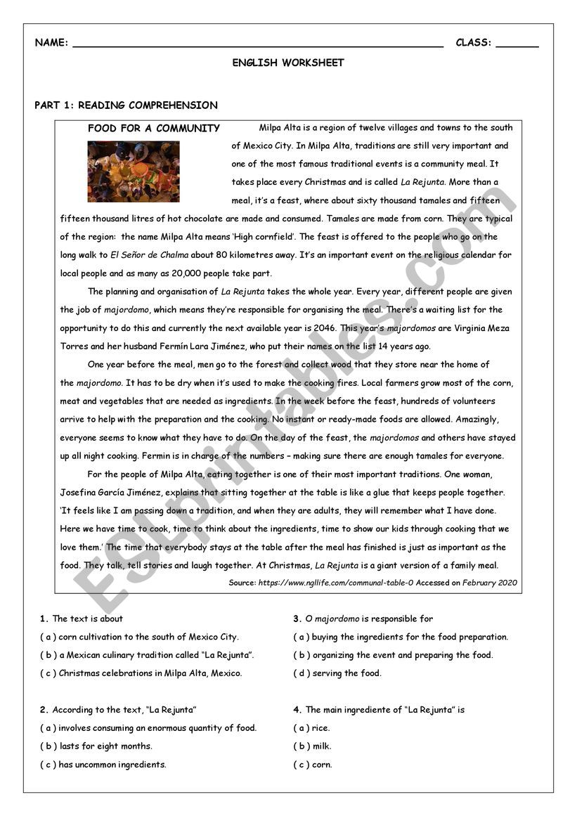 MULTIPLE ACTIVITIES worksheet