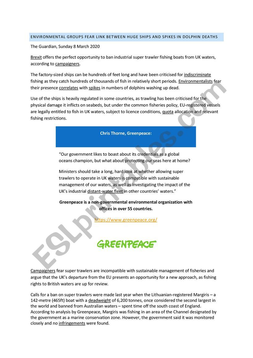 Brexit �opportunity to ban supertrawlers from UK waters� Brexit �opportunity to ban supertrawlers from UK waters�