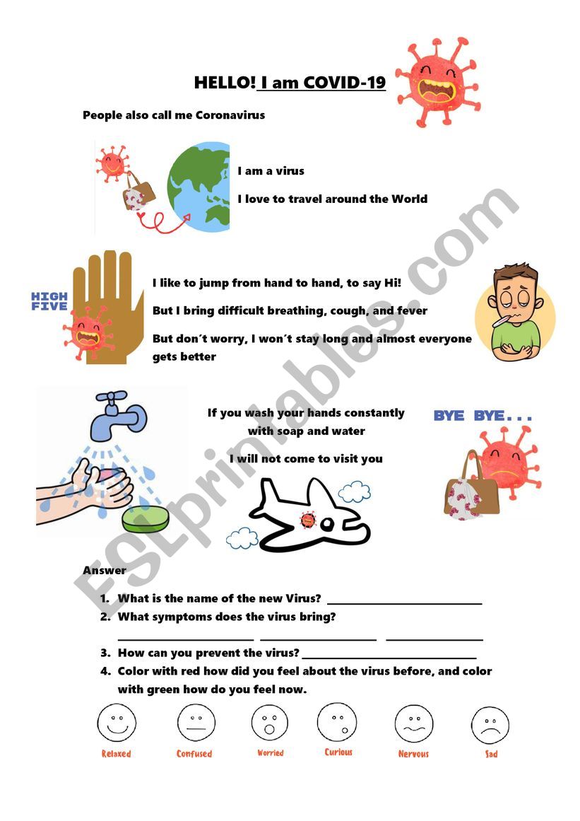 I am COVID-19! A new Coranovirus