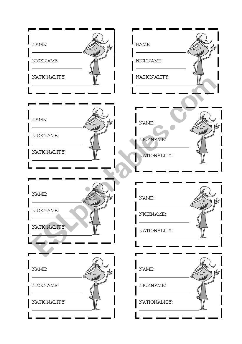 LABELS worksheet