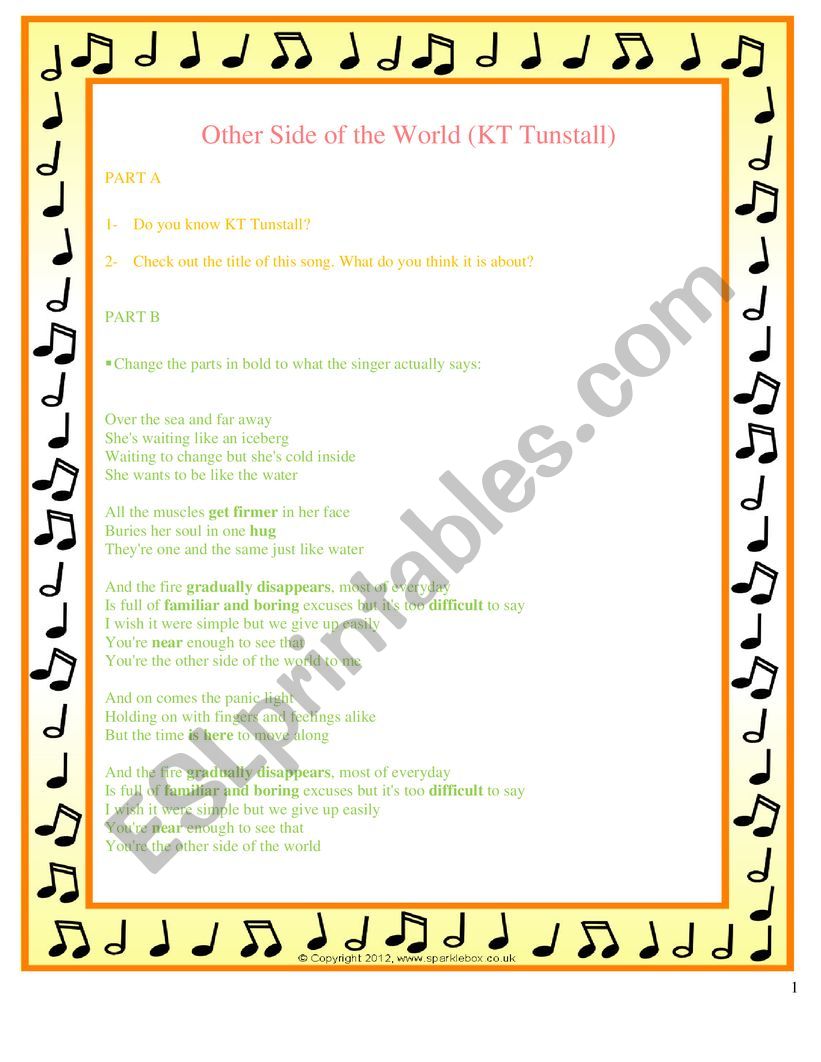 KT Tunstall - Other Side of the World