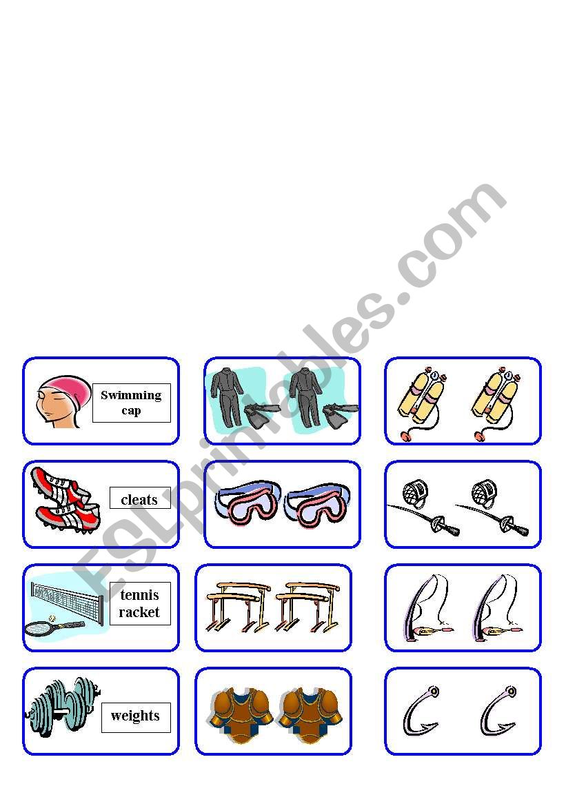 sport equipment domino ( 4 of 6 )