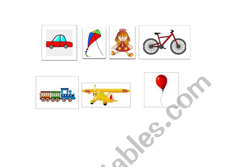 toys worksheet