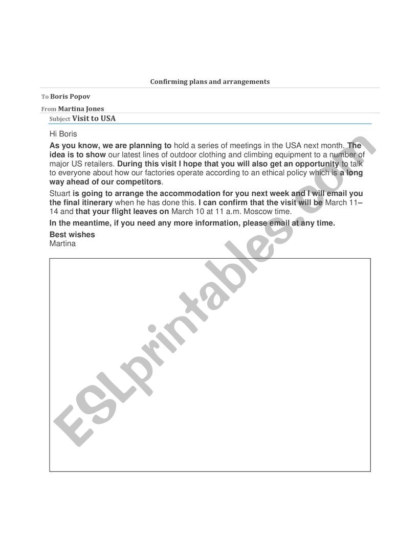 Email Practice  worksheet