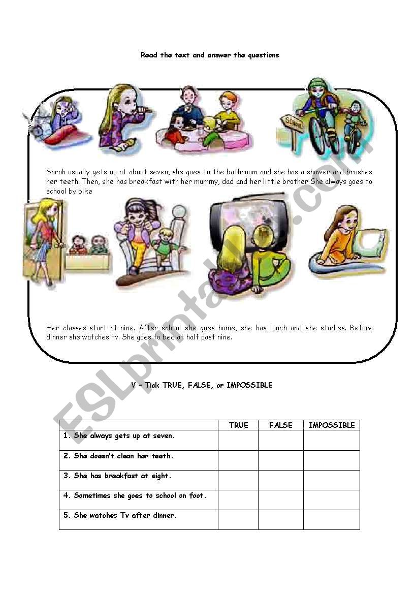 Three Skills Worksheet - Part 2