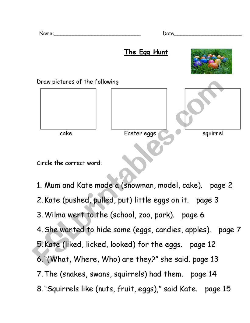 Oxford Reading Tree - The Egg Hunt
