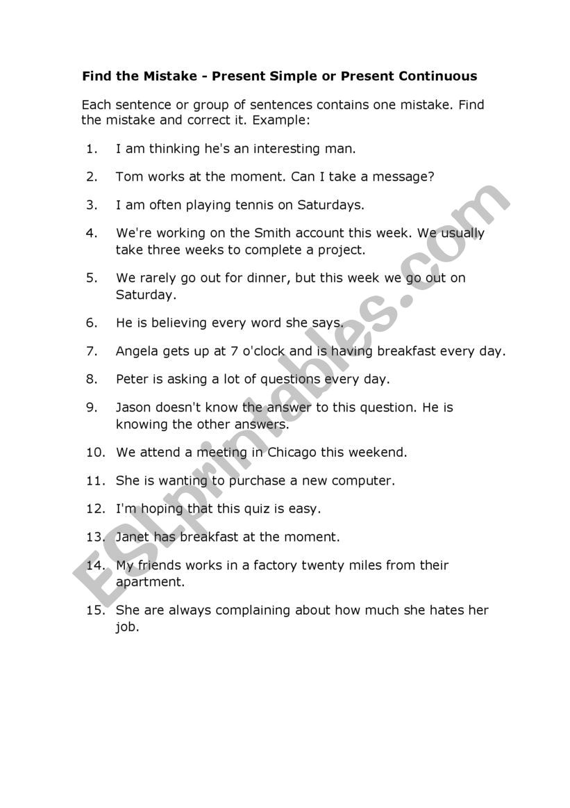 find-the-mistake-esl-worksheet-by-pdg90