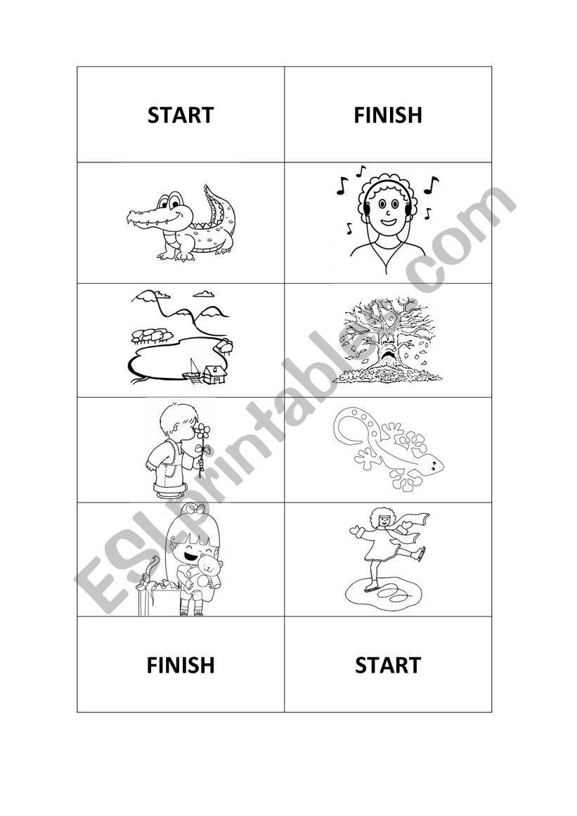 Rock, paper, scissors worksheet