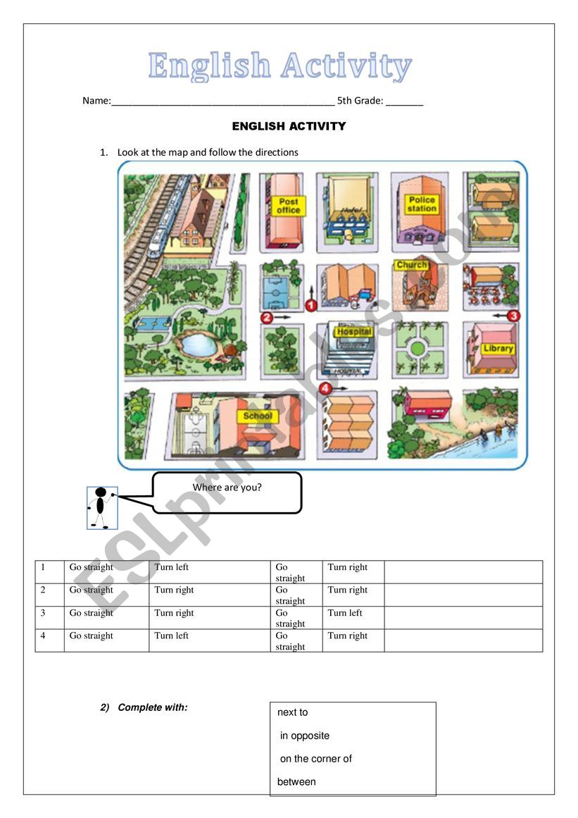 ENGLIS TEST  worksheet