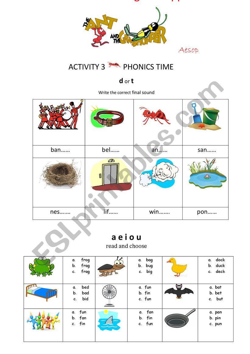 THE ANT AND THE GRASSHOPPER - part 2