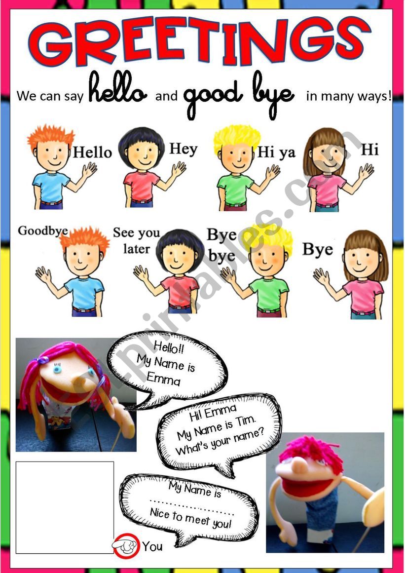 Greetings_Lesson1 worksheet