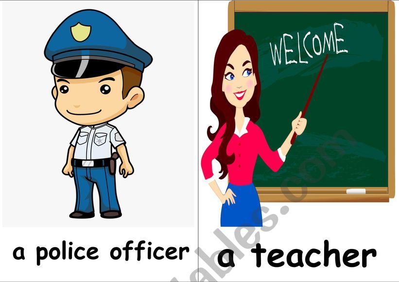 JOB FLASHCARD worksheet