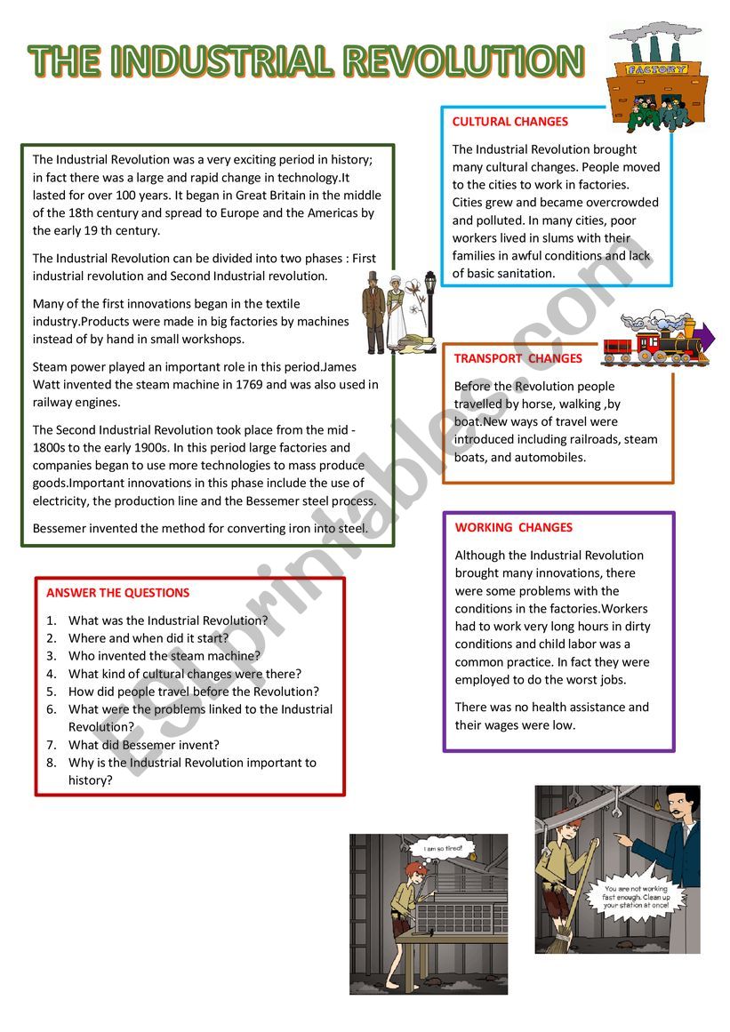 english-worksheets-the-industrial-revolution