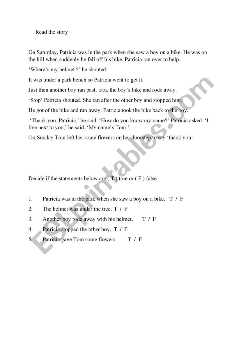 PAST SIMPLE worksheet
