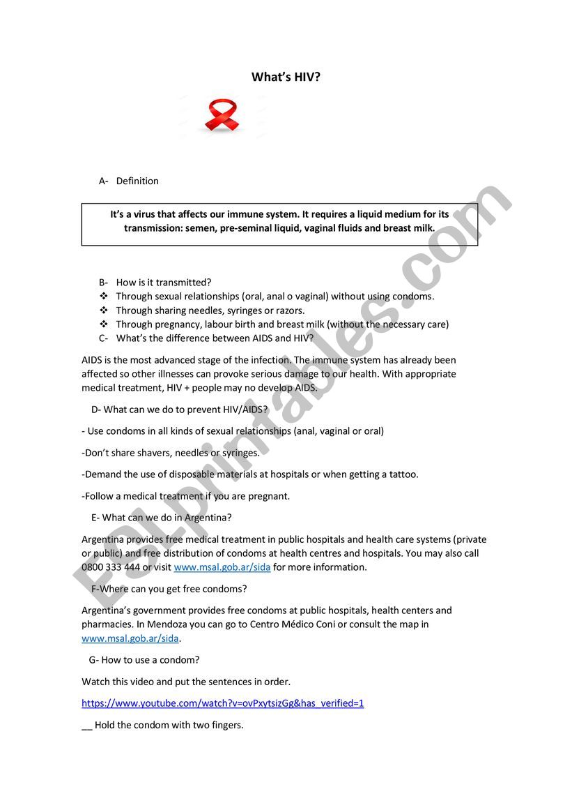 english-worksheets-what-is-hiv
