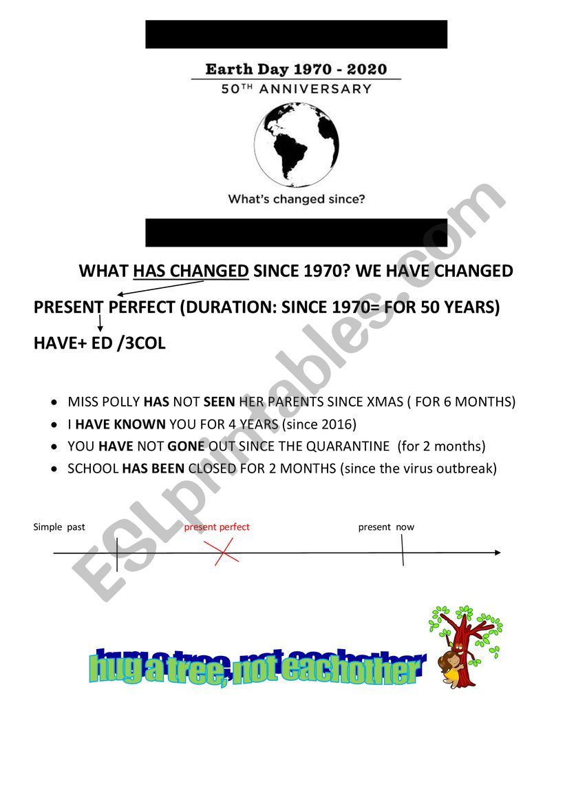earth day 50 th anniversary worksheet