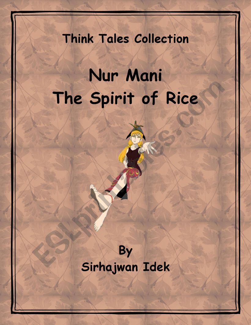 Nur Mani (The Spirit of Rice) worksheet