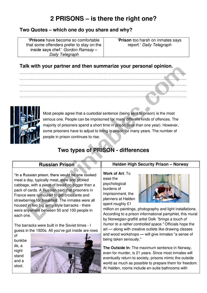 2 PRISONS - is there the right one?