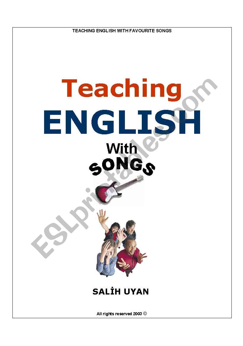 Teaching English With Songs worksheet