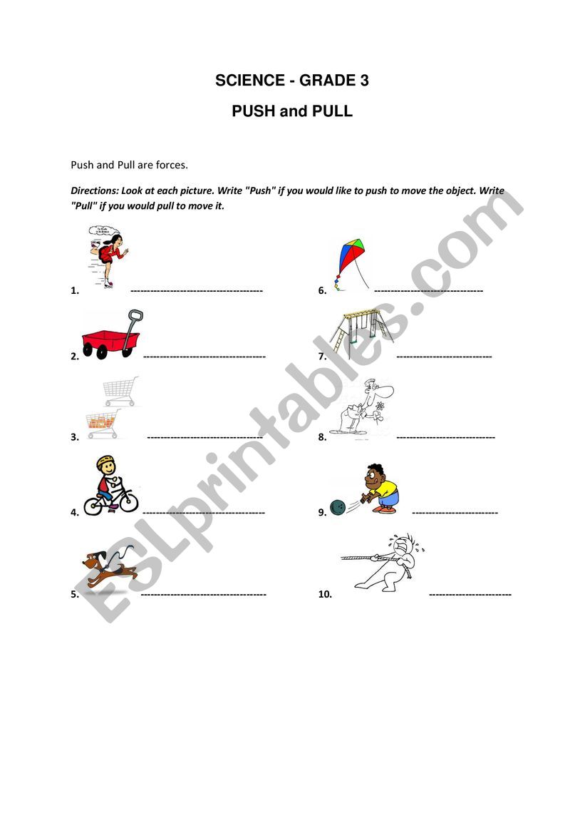 test worksheet