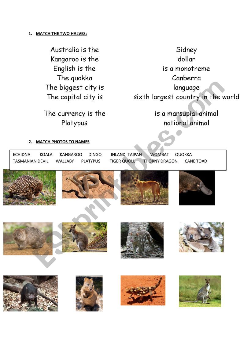 HOW MUCH DO YOU KNOW ABOUT AUSTRALIA?