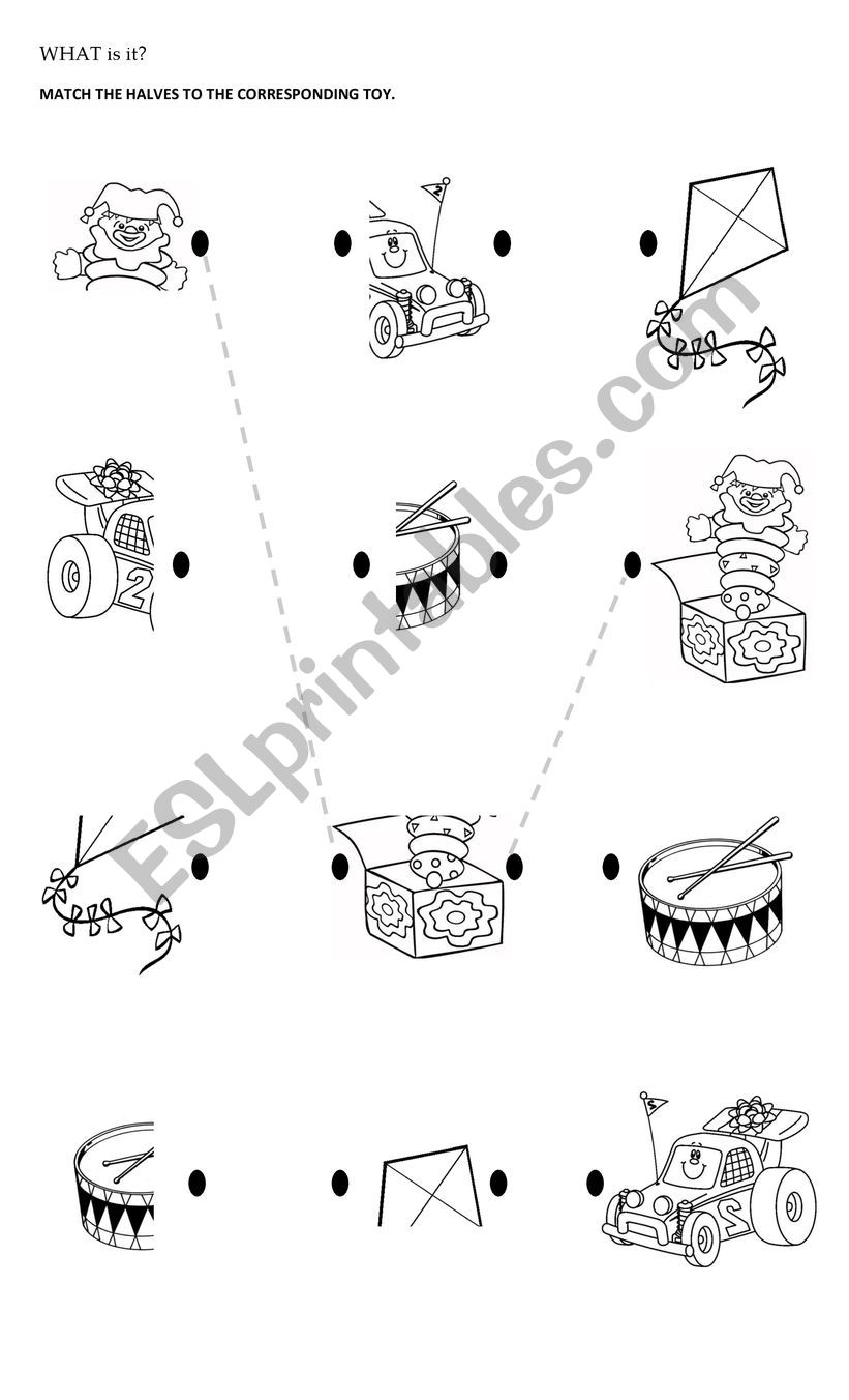TOYS worksheet