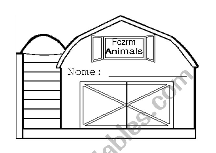 Making farm book worksheet