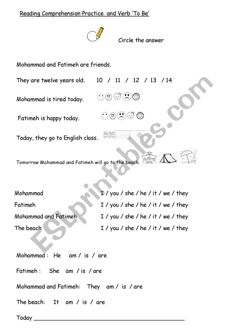 Verb To Be and Early Reading Comprehension