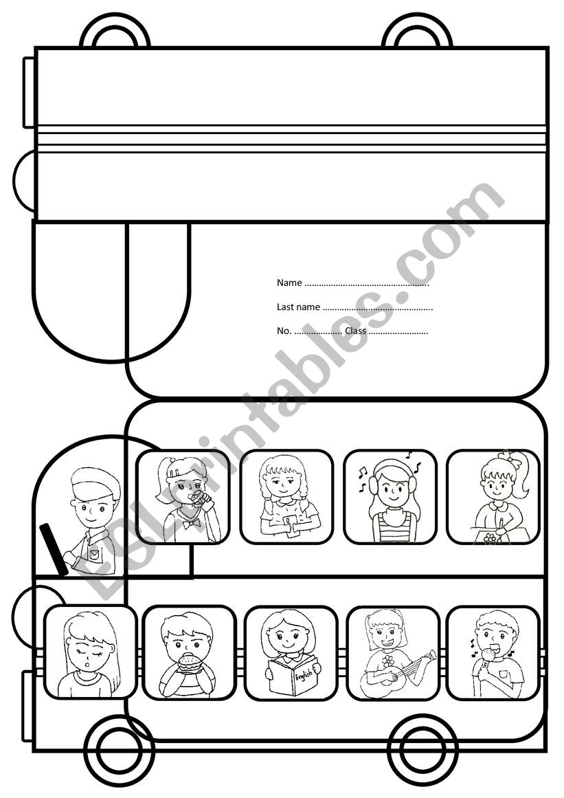 Present Continuous worksheet