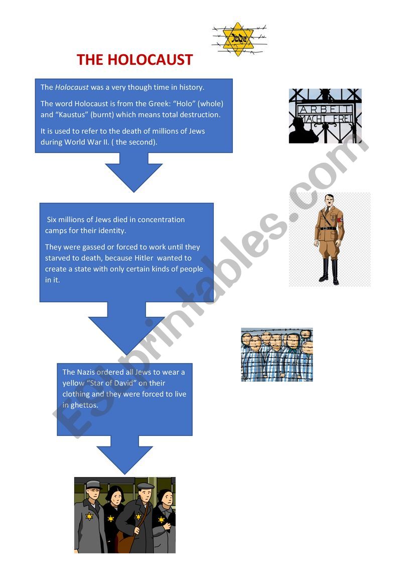The Holocaust worksheet